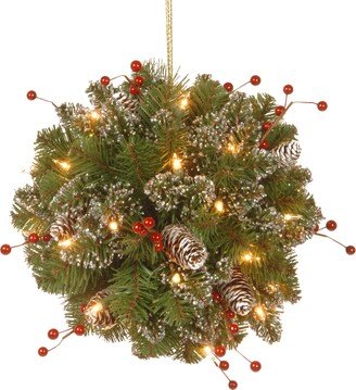 National Tree Company Pre-Lit Artificial Kissing Ball