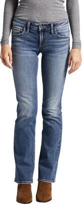 Britt Low Rise Slim Bootcut Jeans-AB