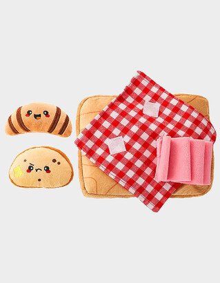 HUGSMART PET Picnic Time Charcuterie Board 4 Pack Plush Dog Toys