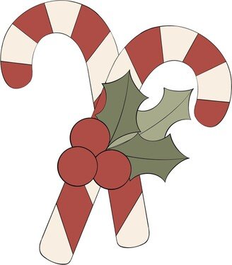 Double Candy Cane Cookie Cutter