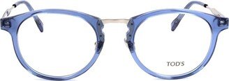 Oval Frame Glasses-AT
