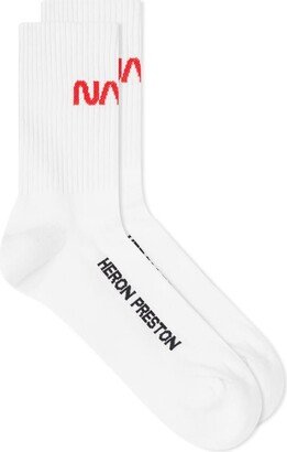 Nasa Logo Long Socks