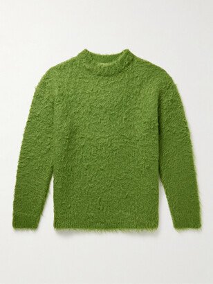 Brushed-Knit Sweater