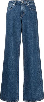 Mica low-rise wide jeans