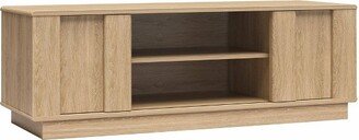 Greenwich TV Stand for TVs up to 65 Light Oak