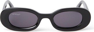 Oval Frame Sunglasses-AE