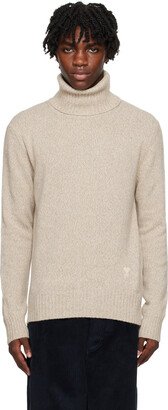 Beige Ami De Cœur Turtleneck-AA