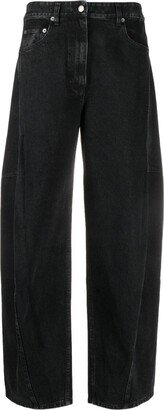 High-Rise Wide-Leg Jeans-BN