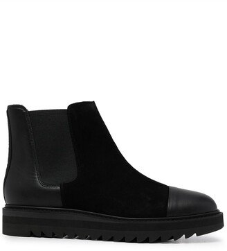 panelled-design Chelsea boots-AB