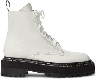 Combat leather boots-AA