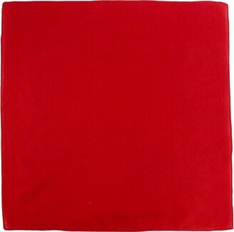 CTM Cotton Solid Color Bandanas, Red