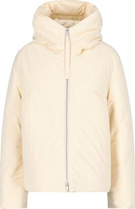 Jil Sander+ Cropped Zipped Down Jacket