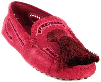 Tod’S Gommino Tassel Suede Loafer