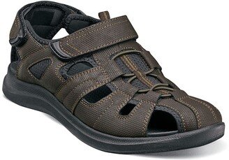 Rio Vista Closed Toe Fisherman Sandal - Wide Width Available