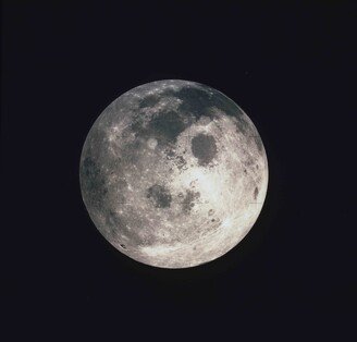 Apollo 13 Moon View from Getty Images