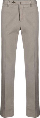 PT Torino Mid-Rise Straight-Leg Trousers