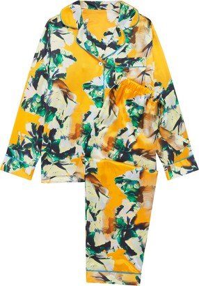 Après-Midi Lisa Silk Pyjama Set - Multicolour