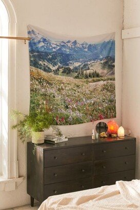 Hillary Murphy For Deny Wildflower Meadow Tapestry