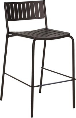 Bridge Outdoor Stacking Barstool Set of 2