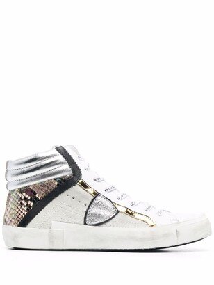 Prsx Python Mixage high-top sneakers