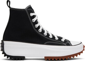 Black Run Star Hike High Top Sneakers