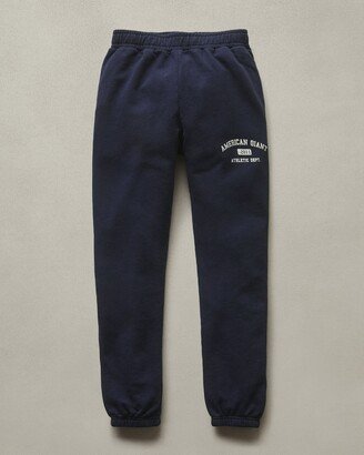 Collegiate Graphic Sweatpant - Dress Navy-AA