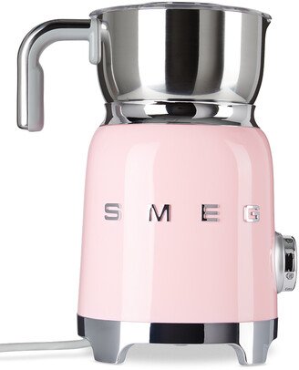 Pink Retro-Style Milk Frother