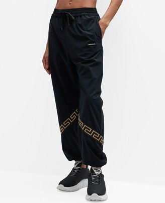 Greca Drawstring Track Pants