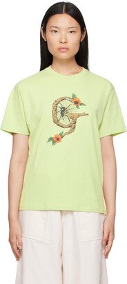 Gentle Fullness Green Graphic T-Shirt