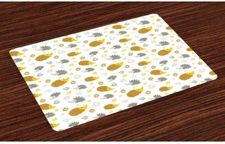 Hedgehog Place Mats, Set of 4