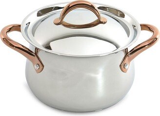 Ouro 8-Inch Stainless Steel Covered Dutch Oven