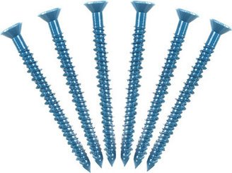 Elfa Concrete & Masonry Screws Pkg/10