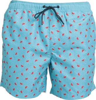 Swim Trunks Turquoise-AA