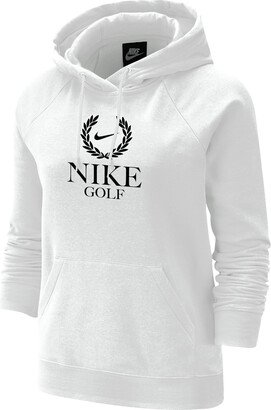 Women's Golf Fleece Hoodie in White