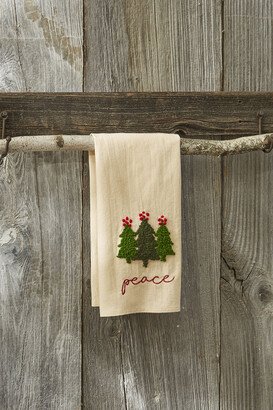 Women's Festive Flour Sack Towel - Peace