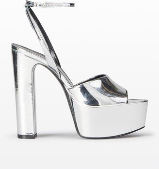 Jodie Metallic Platform Sandals