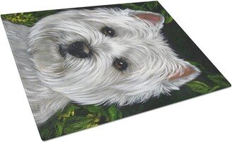 PPP3201LCB Westie Baby Face Glass Cutting Board