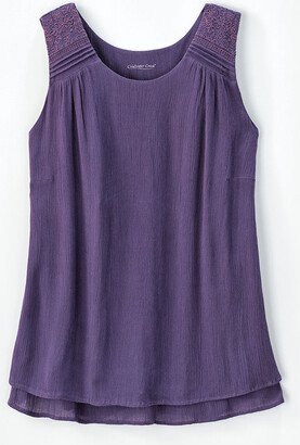 Women's Best Night Out Tank Top - Deep Purple - XS