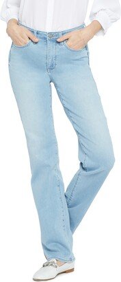 Relaxed Distressed Straight Leg Jeans