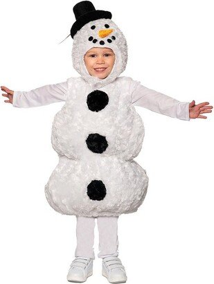 Underwraps Costumes Toddler Snowman Belly Baby Toddler Costume - Size 18-24 Months - White