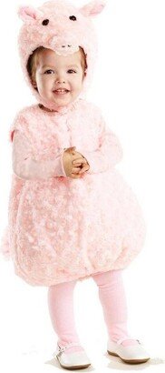 Underwraps Costumes Belly Babies Pink Piglet Costume Child Toddler Large 2T-4T