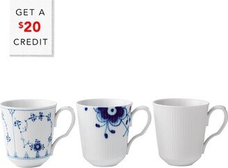 Set Of 3 Gifts With History 12.25Oz Mugs With $20 Credit