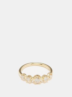 Kate Mini Diamond & 14kt Gold Ring