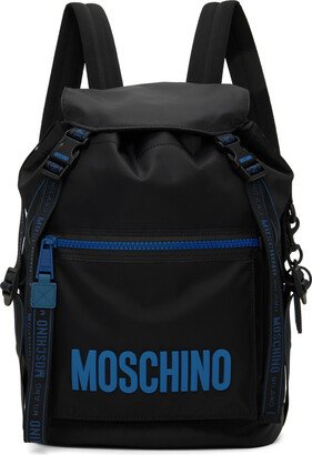 Black & Blue Recycle Backpack