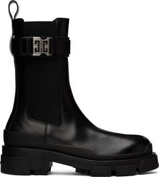 Black Terra Chelsea Boots-AA