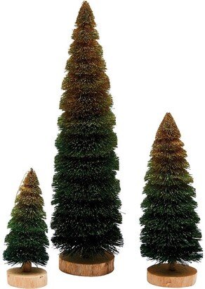 Gallerie II Ombre Tree Set of 3 - Green