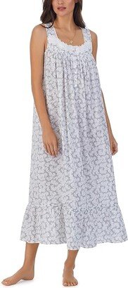 Sleeveless Ballet Gown (Grey Scroll) Women's Pajama