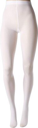 Opaque Tights (White) Hose