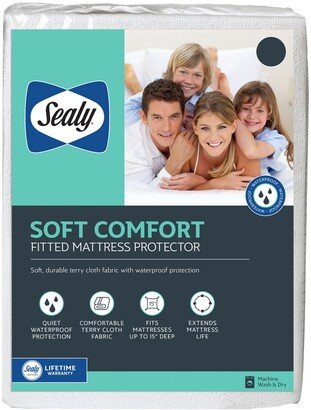 Soft Comfort Fitted Mattress Protector, Full