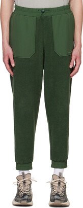 Green Paneled Lounge Pants